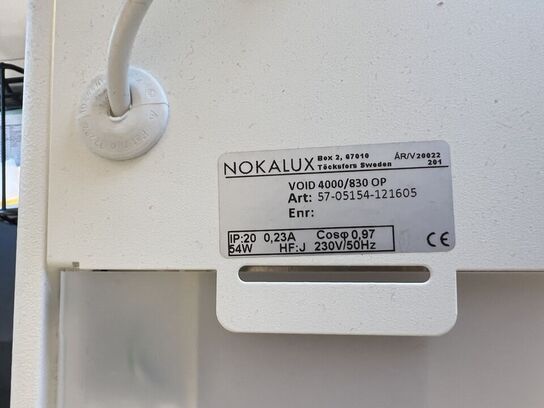 4 stk. NOKALUX armaturer