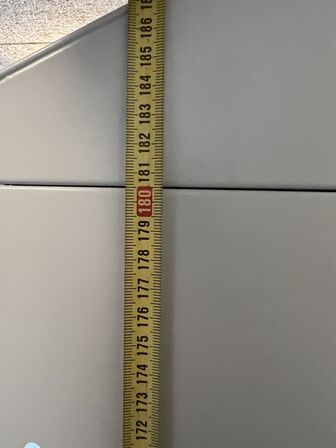 2 stk. omklædningsskabe C+P Möbelsysteme 160 cm bred pr. skab