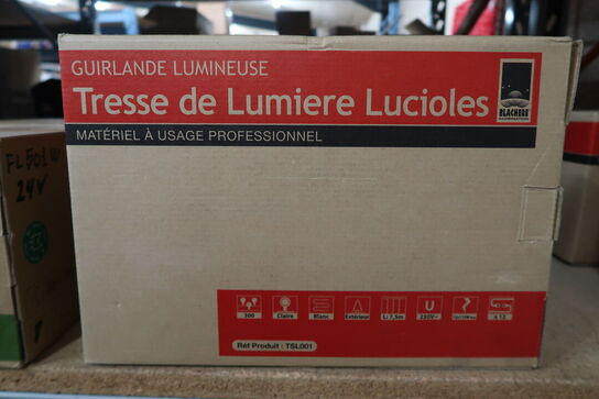 Kæmpe parti Blachere Professionel LED lyskæder, Lystæpper m.m. 