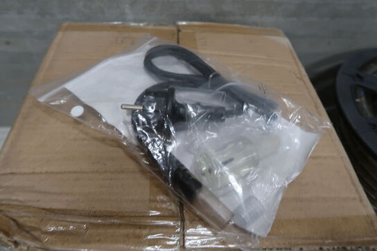 Rope Light, LED lysreb, 45 meter, 230V, Kold hvid