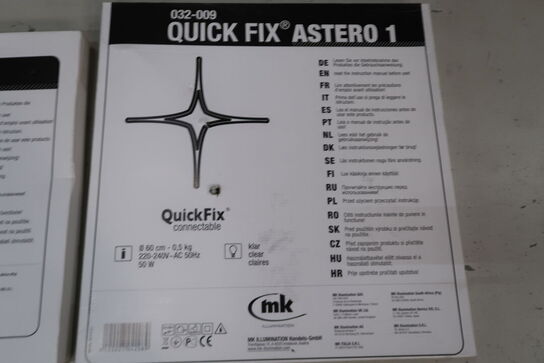 3 stk. ass. LED stjerner 