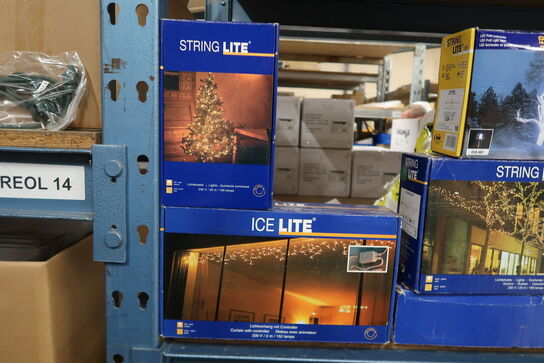 Kæmpe parti MK illumination Professionel LED lyskæder og tilbehør 