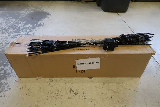 6 stk. LED grene - Ø 80 cm 