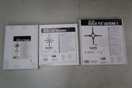 3 stk. ass. LED stjerner 