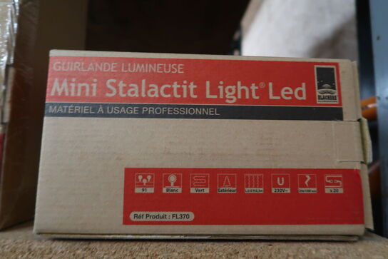 Kæmpe parti Blachere Professionel LED lyskæder, Lystæpper m.m. 