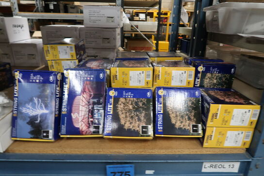 Kæmpe parti MK illumination Professionel LED lyskæder og tilbehør 