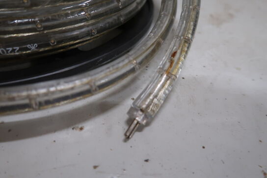 Rope Light, LED lysreb, 45 meter, 230V, Kold hvid