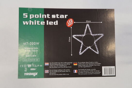 3 stk. Tronix LED stjerner - 53 cm 