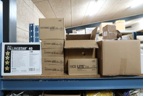 Kæmpe parti MK illumination Professionel LED lyskæder og tilbehør 