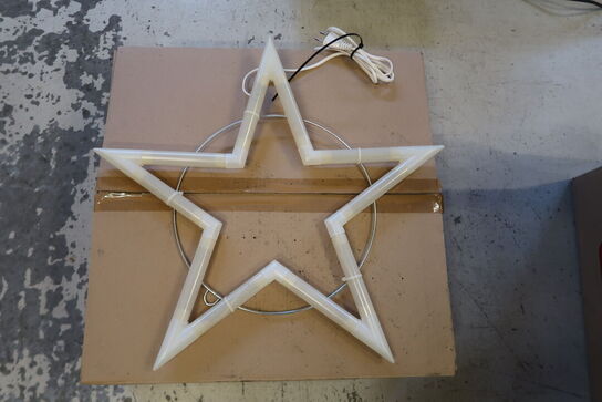 5 stk. LED stjerner - 50 cm 