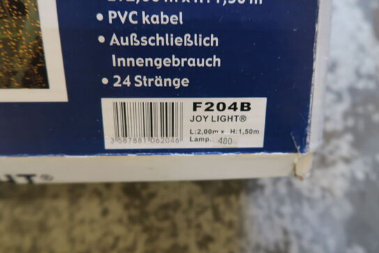 4 pk. Joy light LED lystæppe - 200 x 150 cm 