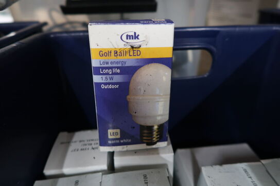 Kæmpe parti LED lyskæder m.m. 