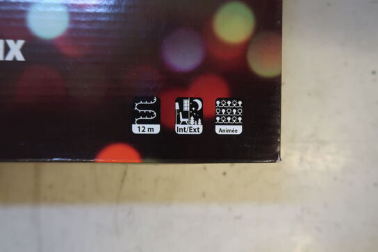 3 pk. Bee Rope Light, LED lysreb, 12 meter, 230V, Grøn