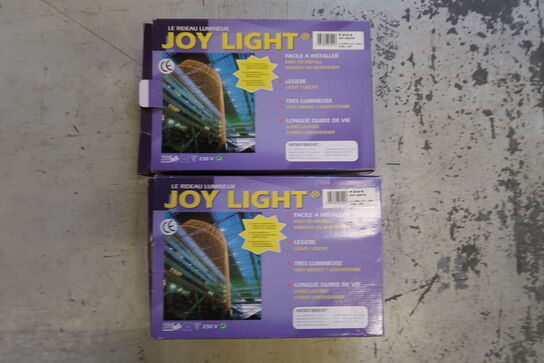 2 pk. Joy light LED lystæppe - 200 x 150 cm 