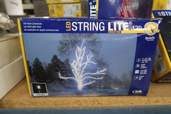 Kæmpe parti MK illumination Professionel LED lyskæder og tilbehør 