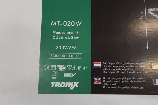 3 stk. Tronix LED stjerner - 53 cm 