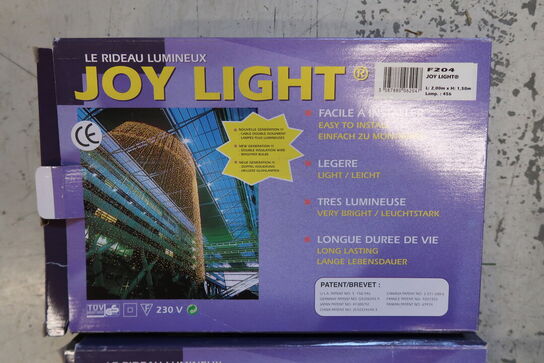 2 pk. Joy light LED lystæppe - 200 x 150 cm 