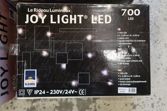 4 pk. Ass. LED lyskæder 