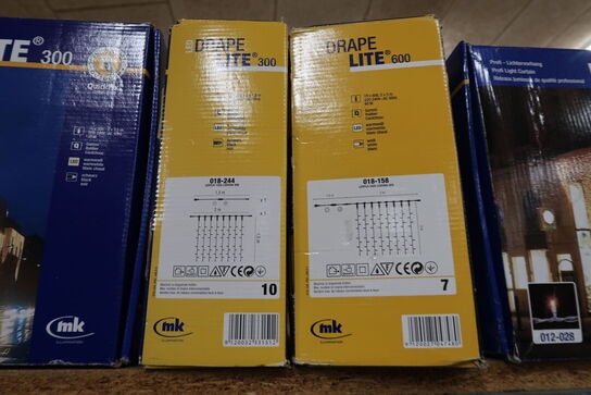 Kæmpe parti MK illumination Professionel LED lyskæder og tilbehør 