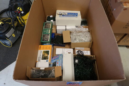 Kæmpe parti LED lyskæder m.m. 