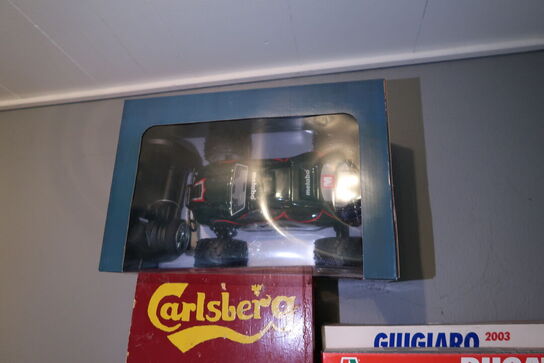 Div. Legetøjsbiler, motorcykel samt fjernstyretbil METABO