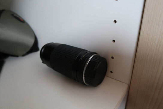 Kamera PETRI GX-1 samt div. Objektiver PETRI m.m.