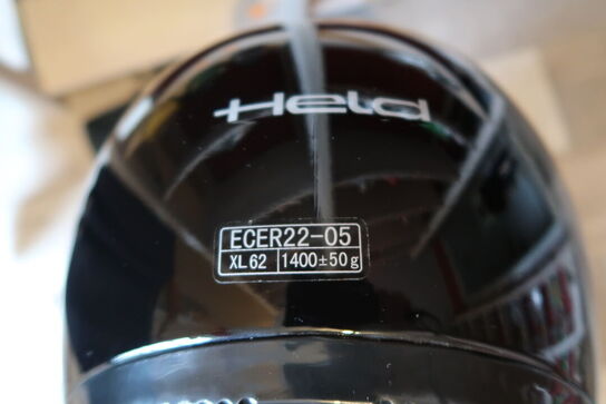 Motorcykelhjelm HELD ECR22-05 Str: XL
