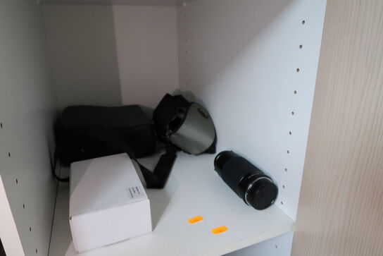 Kamera PETRI GX-1 samt div. Objektiver PETRI m.m.