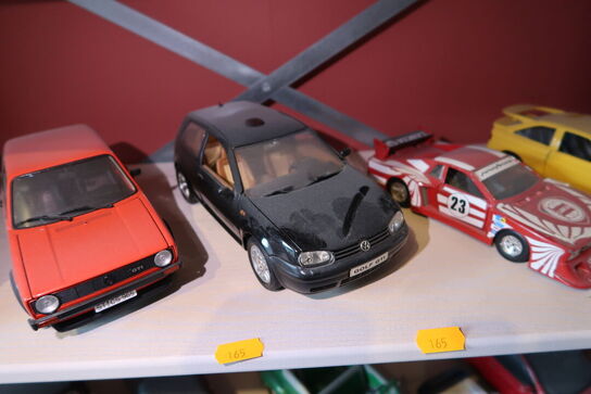 5 stk. legetøjsbiler