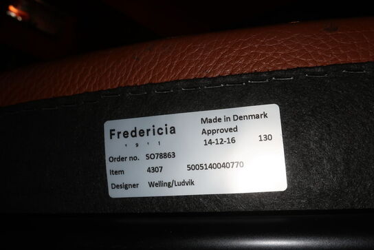 3 stk. barstole FREDERICIA FURNITURE Welling/Ludvik