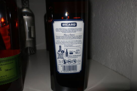 7 fl. Spiritus RICARD