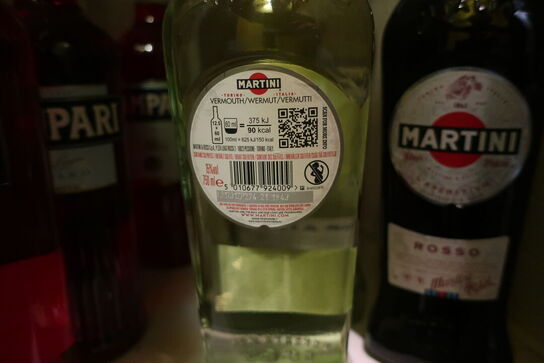 3 fl. Spiritus MARTINI