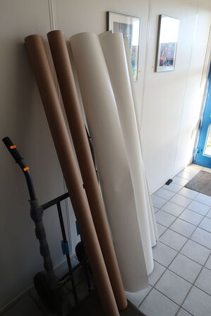 Sækkevogn med indhold