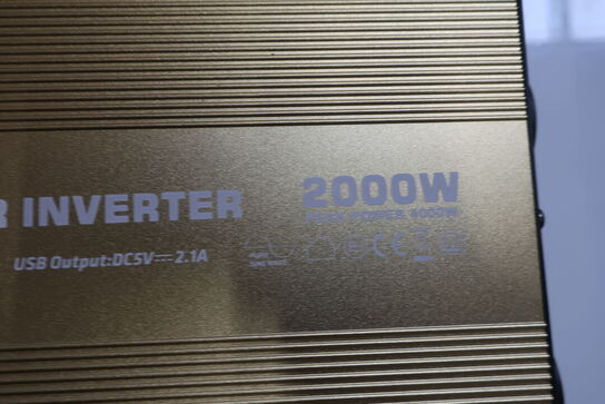 Inverter GREEN ENERGY DC/AC Power Inverter 2000W