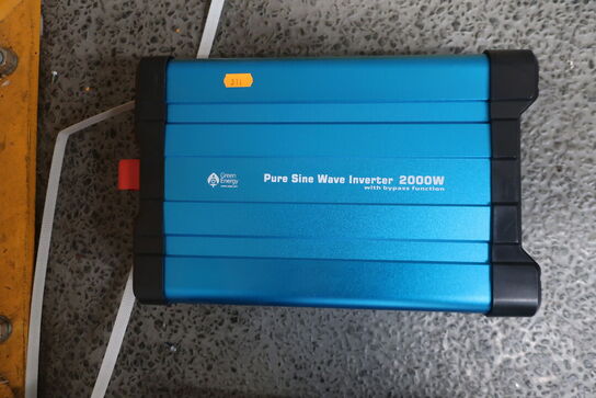Inverter GREEN ENERGY Pure Sin Wave Inverter 2000W