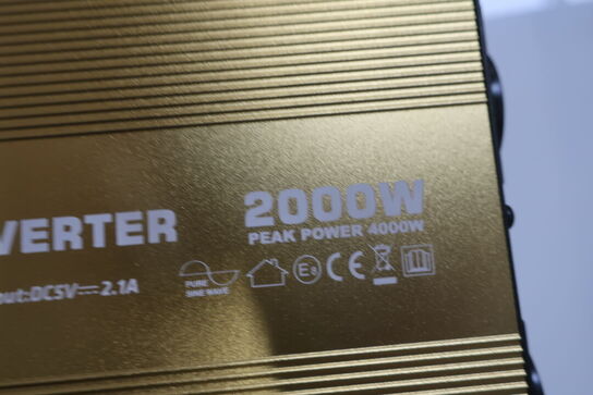 Inverter GREEN ENERGY DC/AC Power Inverter 2000W