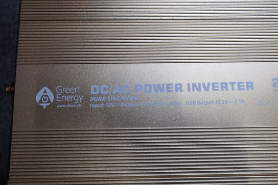 Inverter GREEN ENERGY DC/AC Power Inverter 2000W