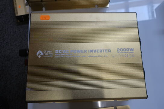 Inverter GREEN ENERGY DC/AC Power Inverter 2000W