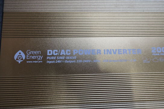 Inverter GREEN ENERGY DC/AC Power Inverter 2000W