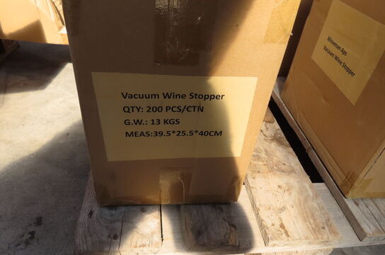 200 stk. Vaccum vinpropper 