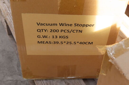 200 stk. Vaccum vinpropper 