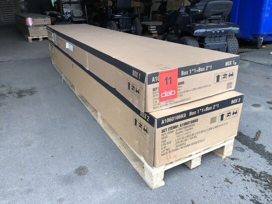 Matterhorn pergola 306x306 cm - antracit 