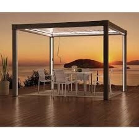 Matterhorn pergola 306x306 cm - antracit 