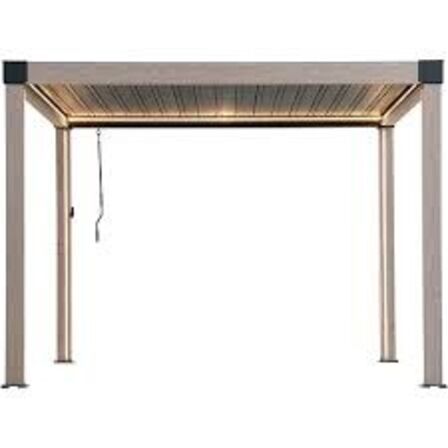 Matterhorn multi pergola 306x306 cm - oak 