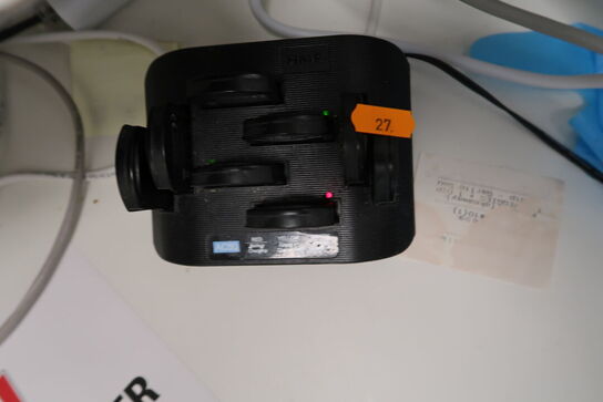 5 stk. headsets HME med batterier og lader