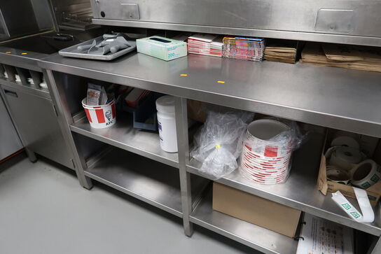 Rustfri stålbord med varmeskuffe HATCO Drawer warmer 