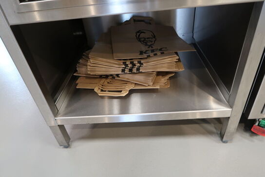 Rustfri stålbord med varmeskuffe HATCO Drawer warmer 