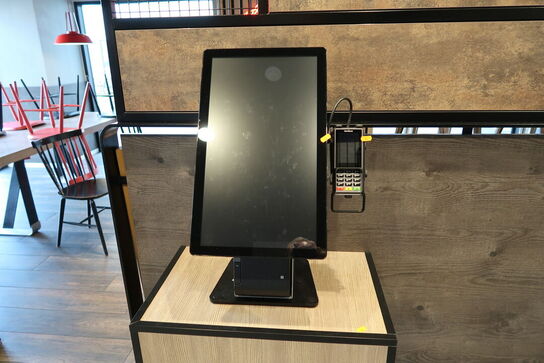 All-in-one touch computer ELO ESY22i5 med bonprinter (betalingsterminal medfølger ikke)