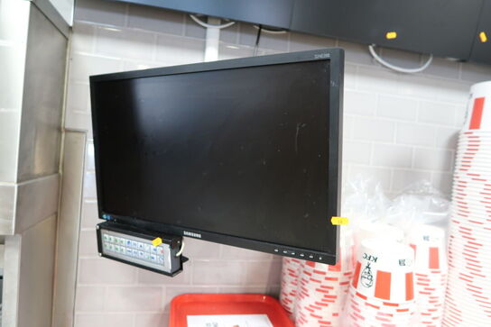 Computerskærm SAMSUNG S24E200 med betjeningspanel