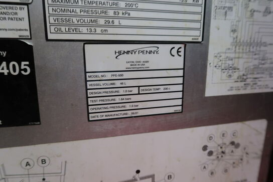 Friture HENNY PENNY 500F